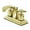 Polished Brass, variant on Kingston Brass KB4641DX 4 in. Centerset Bathroom Faucet, Polished Chrome