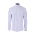 thumbnail image 3 of Camisa de vestir para hombre Cagnkofi, camisa informal a rayas, corte regular, informal, manga larga, rayas, elástica, lisa, 3 of 4