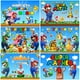 thumbnail image 2 of Fondo personalizado con nombre y edad, tema de Super Mario Bros, fondo para fiesta de cumpleaños de niños y niños, pancarta para baby shower, accesorios de decoración, 2 of 5