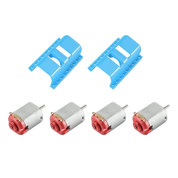 DC 3V 130 Mini Motor Kit 30000RPM, Motor Fixed Fastener Parts Plastic Motor Holder Set