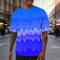 thumbnail image 2 of Camiseta de Manga Corta Deportiva Elástica Suelta de los Hombres, Blusa Atlética de Secado Rápido Transpirable para Entrenamientos de Ejecución Del Gimnasio, 2 of 8