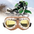 thumbnail image 1 of Gafas de Motocicleta a Prueba de Polvo Antivaho a Prueba de  Resistentes a Impactos Gafas de Montar Vintage para Montañismo Ciclismo y Senderismo ANGGREK  Otros, 1 of 8