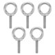 thumbnail image 1 of Lifting Shoulder Eyebolts, Mechanical Eyebolt Hooks, M8X30 Shoulder Threaded Eyebolts for Indoor and Outdoor Use,5 PCS, 1 of 5