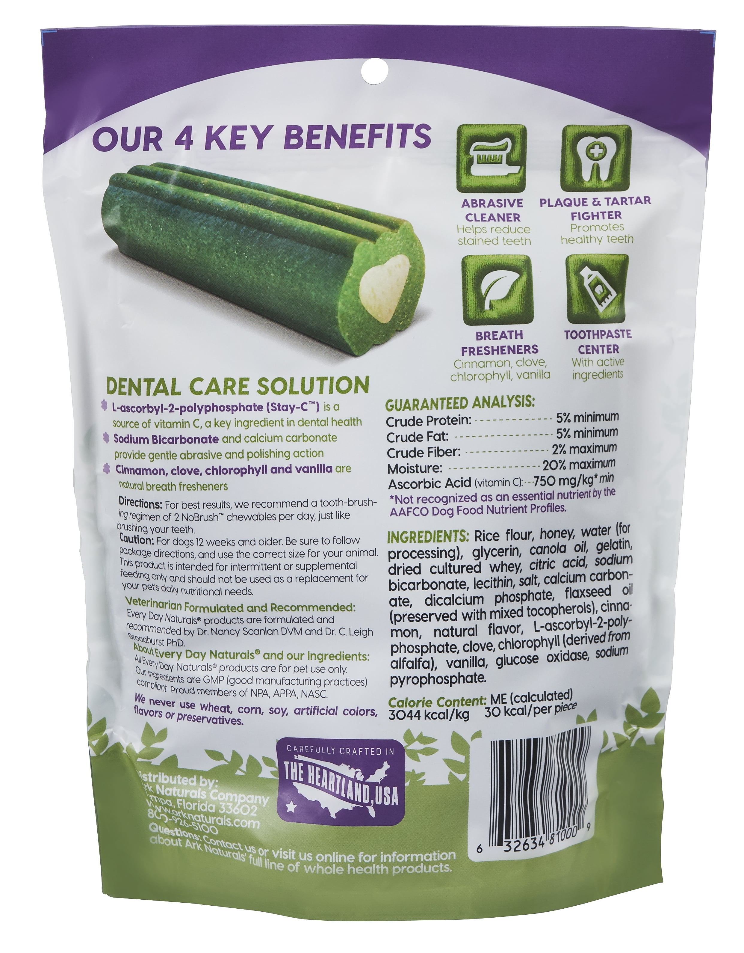 Every Day Naturals No Brush Toothpaste for Dogs Dental Health - Small