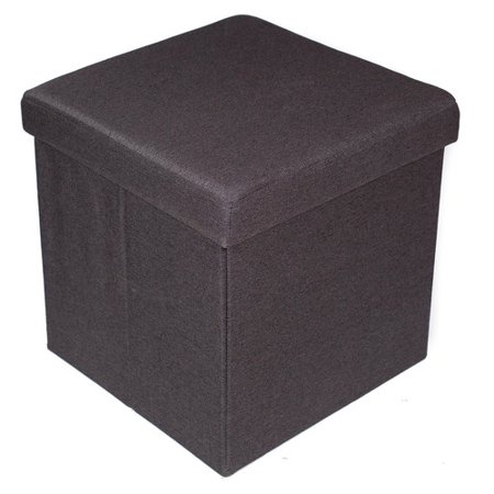 Birdrock Home Linen Storage Ottoman with Leg