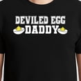 thumbnail image 3 of Retro Dinner You Know Why I'M Here Deviled Egg Daddy – T-Shirt, Hoodie & Sweatshirt – Humorous Foodie Apparel – Family, 3 of 6