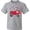 AC-Heather Grey, variant on Inktastic Valentine Fire Truck with Cute Dalmatian and Hearts Youth T-Shirt