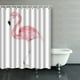 thumbnail image 1 of Cortina de Baño ABPHQTO flamencos Acuarela 150x180 cm, 1 of 1