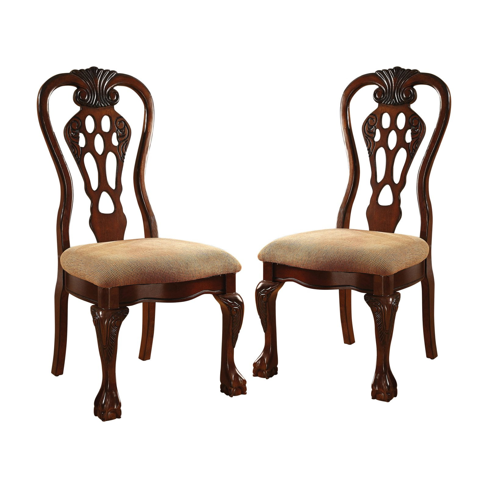 Furniture of America Marcelo Formal Dining Chair Set of 2
