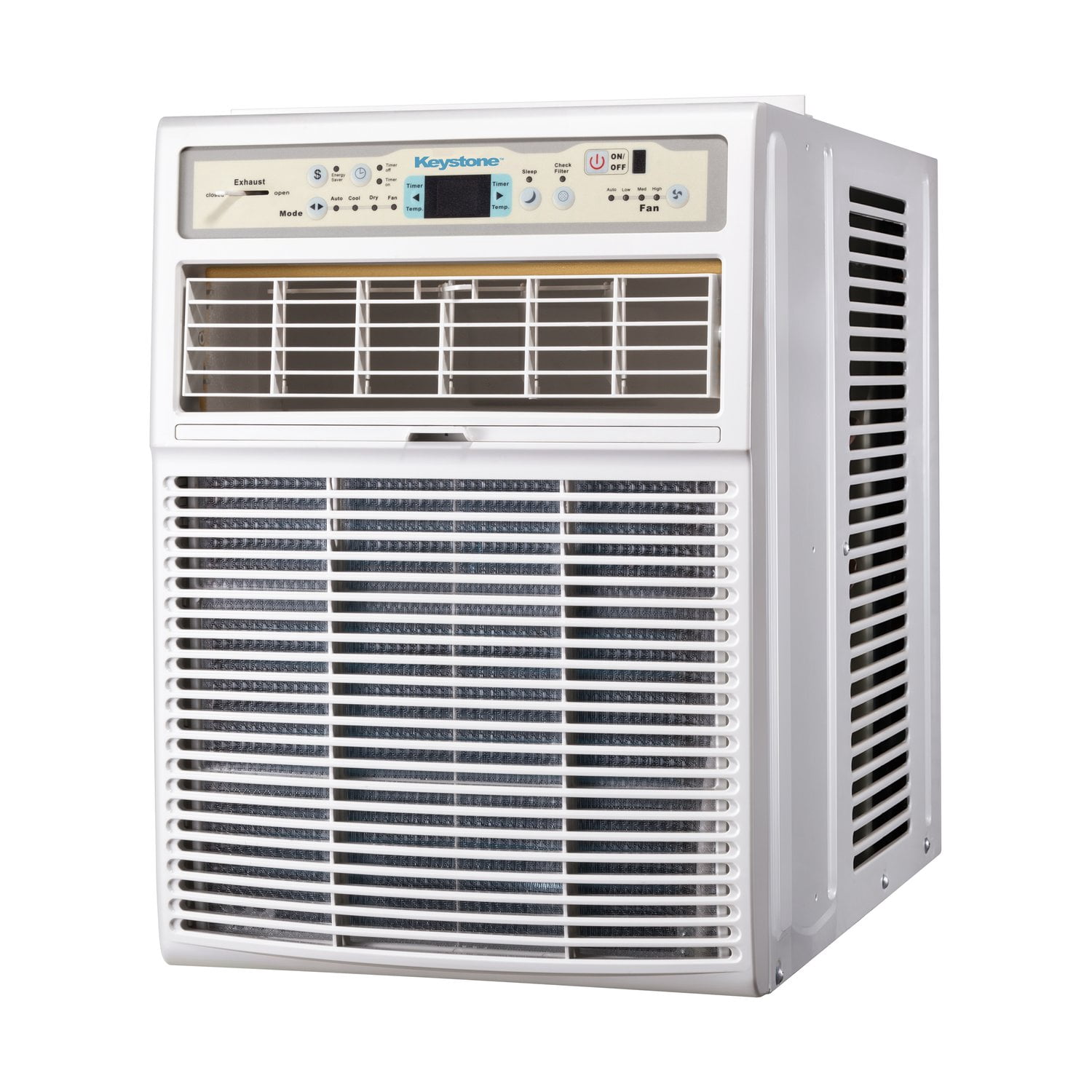 Keystone New 8,000 BTU 350 Sq Ft Slider/Casement Window Air Conditioner, White