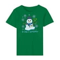 thumbnail image 4 of Busydd Christmas Shirts for Women Fall Fashion Round Neck Xmas Graphic Tees Casual Short Sleeve Womens Tops Versatile Comfy Cotton Tshirts XL, 4 of 6