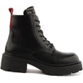 thumbnail image 2 of Replay Westway Women's Lace Up Platform Vegan Ankle Boots In Black Size 7, 2 of 6