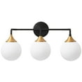 thumbnail image 5 of Bathroom vanity lights black 3 light modern vanity light fixtures, 5 of 5
