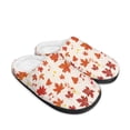 thumbnail image 2 of Psesaysky Maple Leaf Fluffy Cotton Slippers Winter Warm Slippers for Mom and Children Soft Comfortable Indoor Bedroom Slippers, 2 of 8