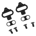 thumbnail image 1 of Kritne Cleat Set,Bike Riding Pedal,Bike Pedal Bicycle Clipless Cleat Plate Metal Riding Platform Set Kit SH51 for SPD Series, 1 of 8