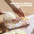 thumbnail image 6 of Btomtd Ice Cube Tray Ice Trays, Ice Cubes Tray With Lid And Bin,32 Pcs Ice Cubes Molds With Ice,Easy Release & Save Space, Ice Cubes Storage Container Set, 6 of 8
