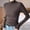 Coffee, variant on Nooxsoe Women's Slim-fit Long-sleeve T-shirt Soft Tees Layering Top Casual Base Layer Workout Shirts for Women Tight Fitting Trendy Lightweight Warm Bottoming Top Women Tops Beige L