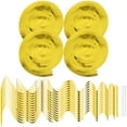 thumbnail image 3 of 30pcs Party Ceiling Hanging Decoration Delicate Hanging Spiral Ornament Hanging Swirl Decor, 3 of 9