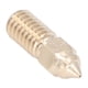 thumbnail image 1 of Boquilla De Impresión De 0,4 Mm, Material De Latón 5 Piezas Boquillas De Impresora 3D Con Rosca M6 Para 4 4Pro Para PLA ABS PETG, 1 of 7
