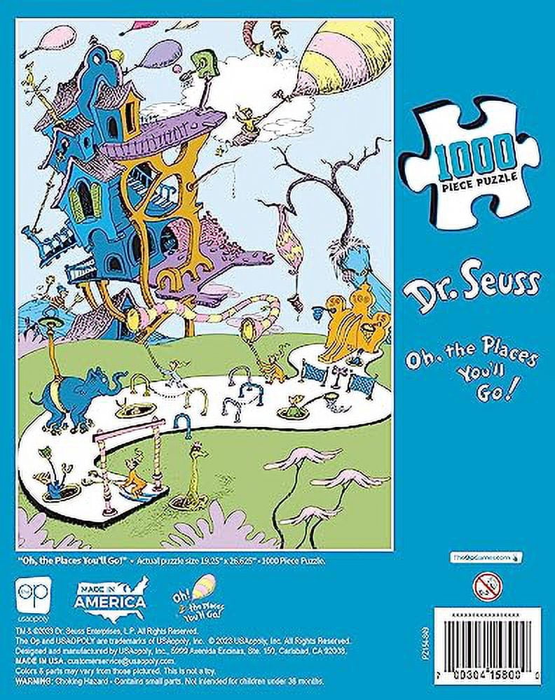Dr. Seuss "Oh, The Places You'll Go" 1000 Piece Jigsaw Puzzle
