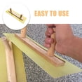 thumbnail image 2 of HOMEMAXS Wall Plastering Tool Drywall Smoothing Spatula for Home Use Comfortable Grip Lightweight Plastic Wood Brown, 2 of 8