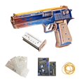 thumbnail image 1 of Rompecabezas MU Pistola de Goma Desert Eagle Llama Azul de Madera, 1 of 8