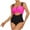 Summer01Hot Pink, variant on ylioge Bikini Sets for Women, Womens Two Piece Bikini Swimsuit Sets Casual Splice Color Halter Tops Thong Bikini Holiday Beach Bathing Suits Summer