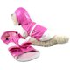 thumbnail image 2 of Chubasquero ajustable impermeable para mascotas de PVC de dos tonos, 2 of 2
