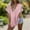 Pink, variant on TMOYZQ Women's Short Sleeve Tops Oversized V Neck Tops Casual Summer Loose Lightweight T Shirts Ladies Basic Tees