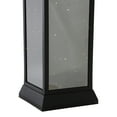 thumbnail image 5 of Northlight LED Lighted Flickering Lantern - 19" - Black, 5 of 6