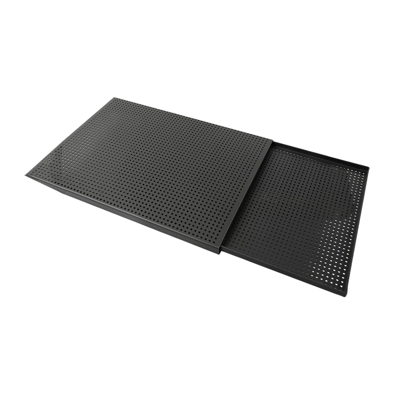 Lot 4 Plaques Cuisson Rectangulaires Acier Inoxydable MAHIONG - 40,5x30,5x2,5 Cm, Passe Lave-Vaisselle