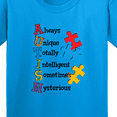 thumbnail image 4 of Inktastic Autism Acrostic Youth T-Shirt, 4 of 5