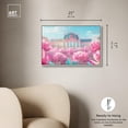 thumbnail image 5 of Versailles in Bloom Canvas Fashion Glam Art by Art Remedy, Silver Frame, 24" x 16", 5 of 7