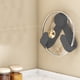 thumbnail image 5 of Tapa de olla ajustable para montaje en pared de cocina y soporte para tabla de cortar, gancho adhesivo giratorio de 360°, plástico, blanco/gris, 1,18x1,97x7,28 pulgadas, fuerte y estable, 5 of 7