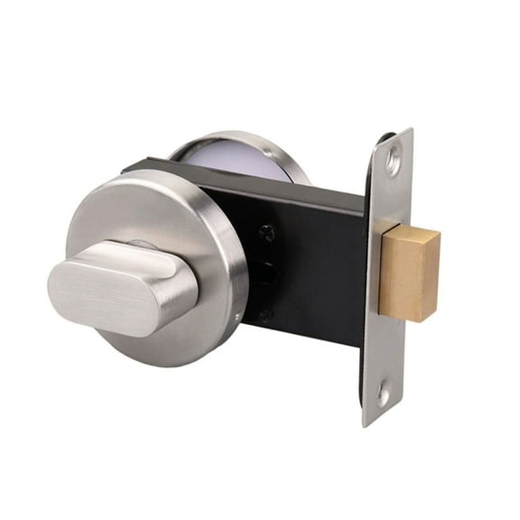 Heavy Type Toilet Partition Lock Stainless Steel Privacy Dead Bolt Door Lock
