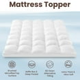 thumbnail image 2 of Soulgenix Mattress Topper King, Cotton Mattress Pad, Ultra Soft 400TC Pad, Mattress Protector with 8-21” Deep Pocket for Back Pain and Deep Sleep, 2 of 12