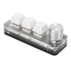 thumbnail image 4 of Teclado Para Juegos, Miniteclado Multifunción Con Retroiluminación RGB Blanca Con Una Sola Mano Para Control Industrial, 4 of 8