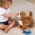 thumbnail image 5 of 2026 New Robot Dog, Robot Puppy That Acts Like a Real Puppy, Robot Dogs Realistic, Interactive Walking Plush Robots Dog with Touch Sensing, Voice Mimic, Lifelike-Sounds, Tongue & Licking Motion, 5 of 7