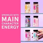 Fancy Sprinkles Classic Rainbow Crunchy Sprinkles, Dessert Sprinkles, 3.4 oz