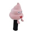 thumbnail image 4 of jinwen Poop Driver Head Cover Accessories Cute Anti Scratch Protection Sleeve Pink, 4 of 9