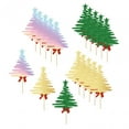 thumbnail image 2 of Adornos para cupcakes,Adornos para cupcakes navideños Decoraciones para fiestas,palillos para cupcakes de árbol de Navidad Decoración de pasteles,brillo Suministros para fiestas navideñas, 2 of 8