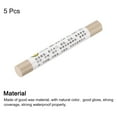 thumbnail image 3 of Uxcell Furniture Repair Crayons Wax Filler Stick, Touch Up Pen Markers, Sandy Beige 5 Pack, 3 of 6
