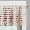 thumbnail image 3 of Ambesonne Polka Dot Window Valance, Surreal Spots Pastel Art, 42" X 12", Pale Salmon Dried Rose, 3 of 5