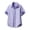 Purple, variant on Mens Hawaiian Shirt Short Sleeve Button Down Shirts Tropical Floral Summer Beach Shirts Green M