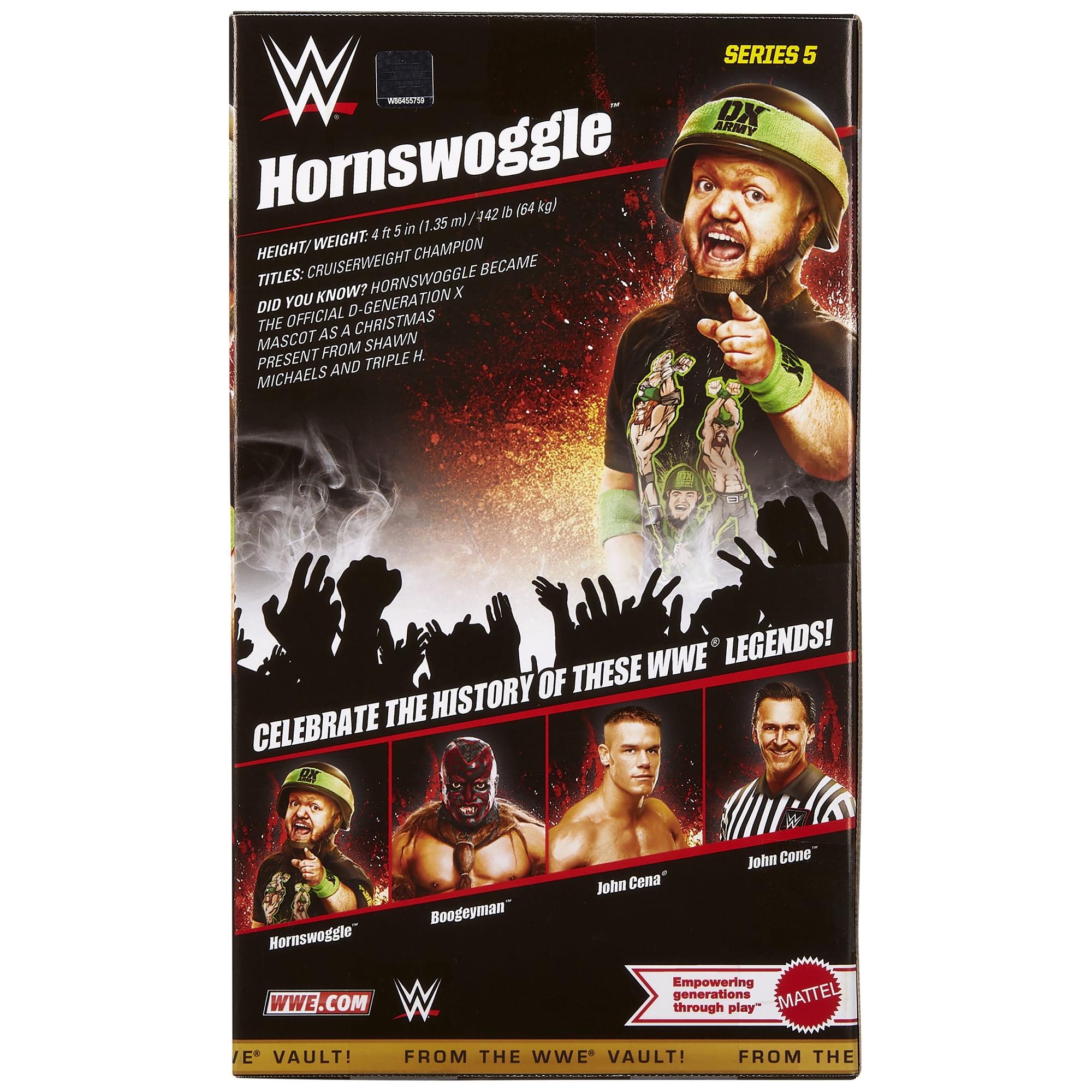 WWE Wrestling Series 5 Hornswoggle Action Figure