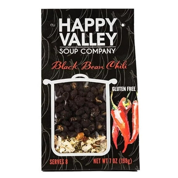 Happy Valley Soup Company - Black Bean Soup - Dry Mix - Serves 8