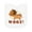 AA-White, variant on Inktastic Dachshund Hot Dog Funny Newborn Bib