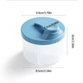 thumbnail image 2 of KDFWDM Milk Powder Dispenser, Baby Milk Powder Container, Baby Milk Powder Dispenser Pots Travel Portable Outdoor Baby Formula Powder Dispenser, 2 of 8