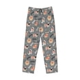 thumbnail image 2 of Haiem Bulldog Men's Pajama Pants Ultra Lightweight Pjs Bottoms Sleepwear Bottom Pants With Pocket Drawstring-X-Large, 2 of 7