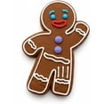 thumbnail image 4 of Cortador de Galletas Navideño de Gengibre, Molde de Plástico Rosa, 8.6 x 7.4 cm, Diseño Festivo para Repostería, Herramienta de Decoración para Galletas Tradicionales, 4 of 4